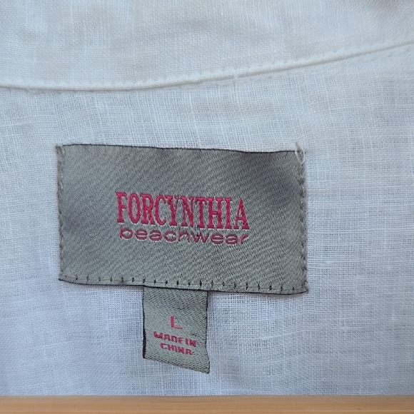 For Cynthia White Swim Sarong - Picture 2 of 6